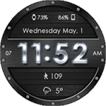 Logo of Metallic Mesh HD Watch Face android Application 